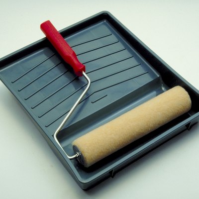 Paint roller and tray