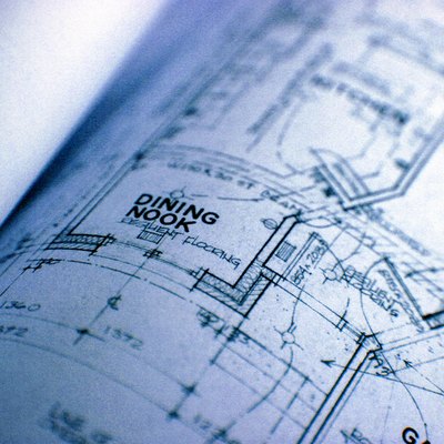 Detail of blueprint