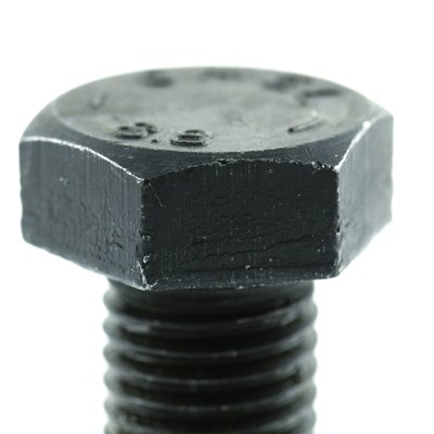 black metal screw