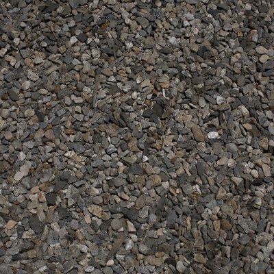 Gravel, high angle view, full frame