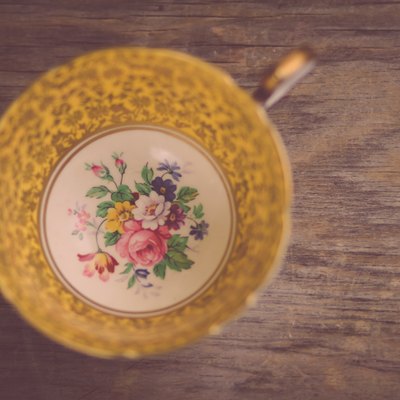 Gold Teacup