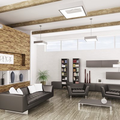 Interior of modern living room