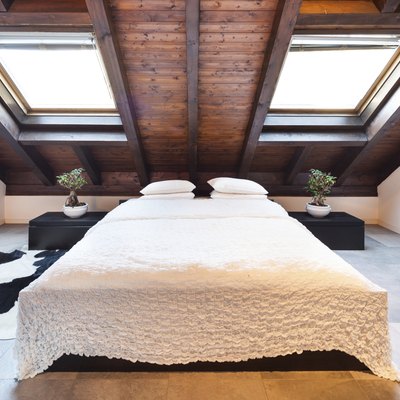 Interior, beautiful loft