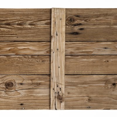 nature pattern detail of pine wood decorative old box wall