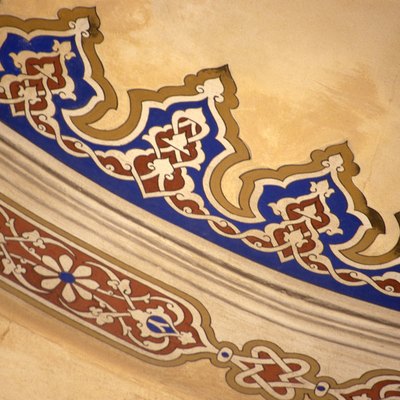 Painted ceiling