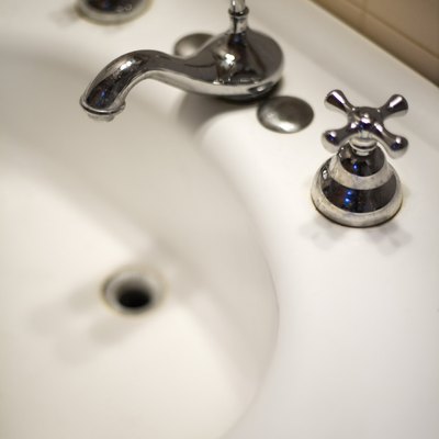 Bathroom faucet and sink