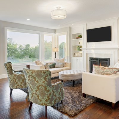 Living Room in Luxury Home