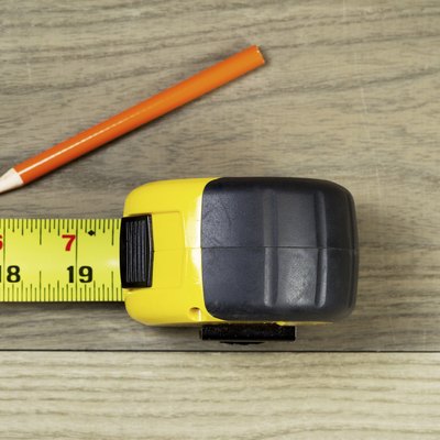 Measuring Equipment on Old Wood