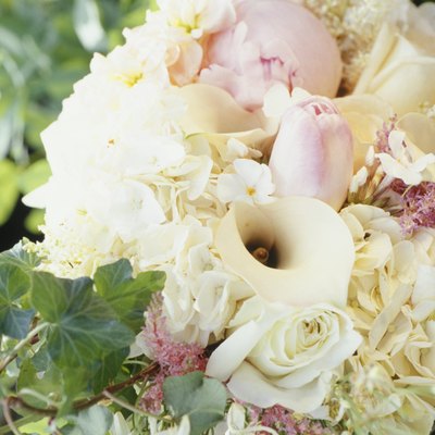 Wedding bouquet, close-up