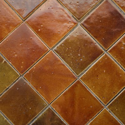 Decorative tile surface