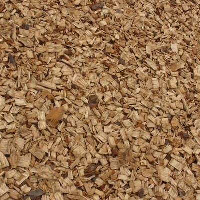 Close-up of wood chips