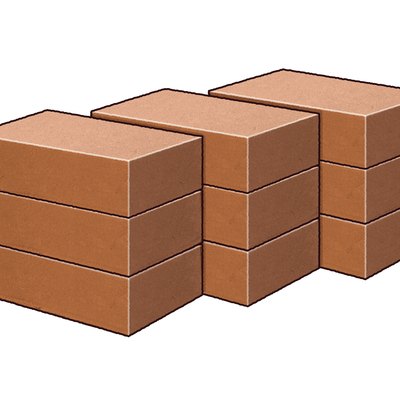 modular bricks stacked