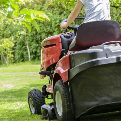 Once your mower starts, it should charge the battery.