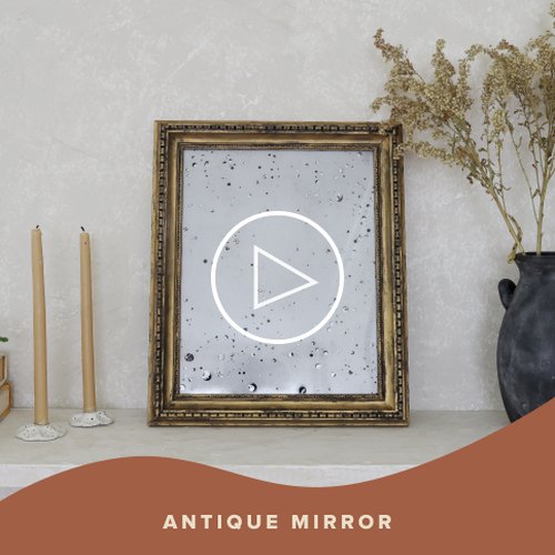 Antique Mirror DIY