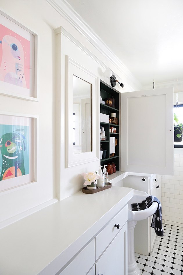DIY Medicine Cabinet Makeover