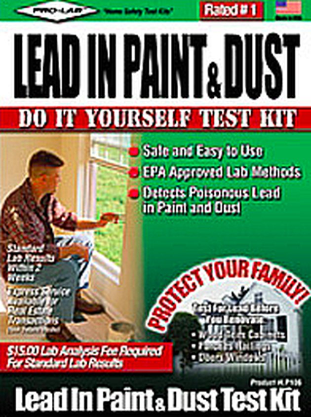 Lab test kit for lead.