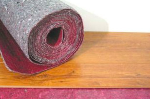 Laminate flooring underpadding.
