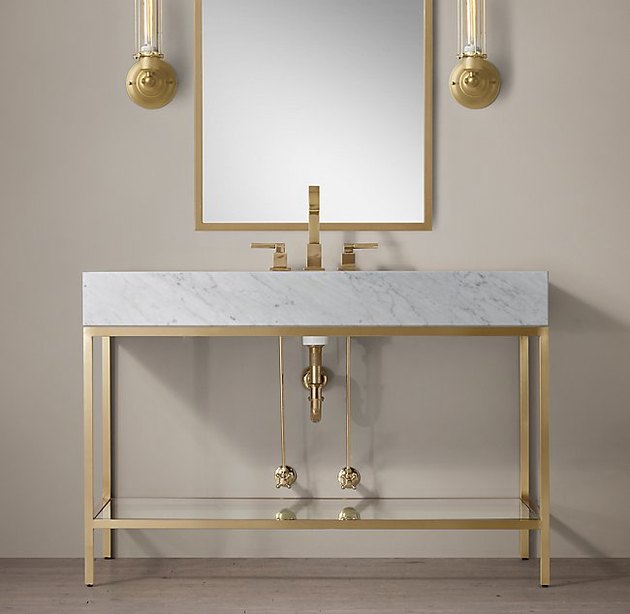 Wash the Day Away With These 15 Console Bathroom Sinks Hunker