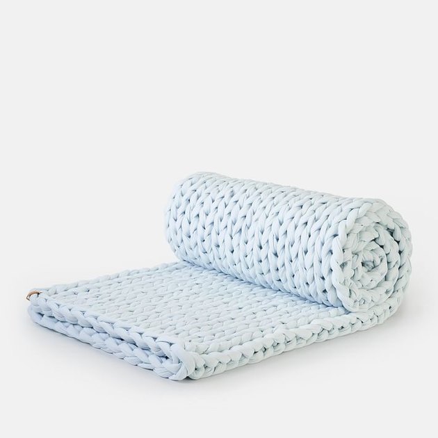 West Elm's New Weighted Blankets Are Actually Cute | Hunker