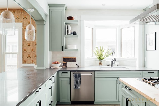 Mint Green Kitchens: Inspiration and Shopping | Hunker