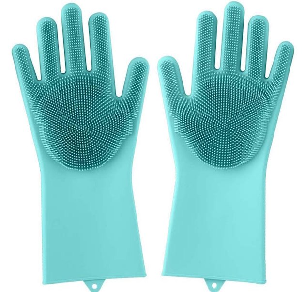 silicone dishwashing gloves