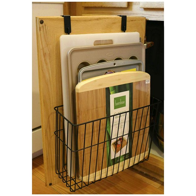 Cabinet rack.