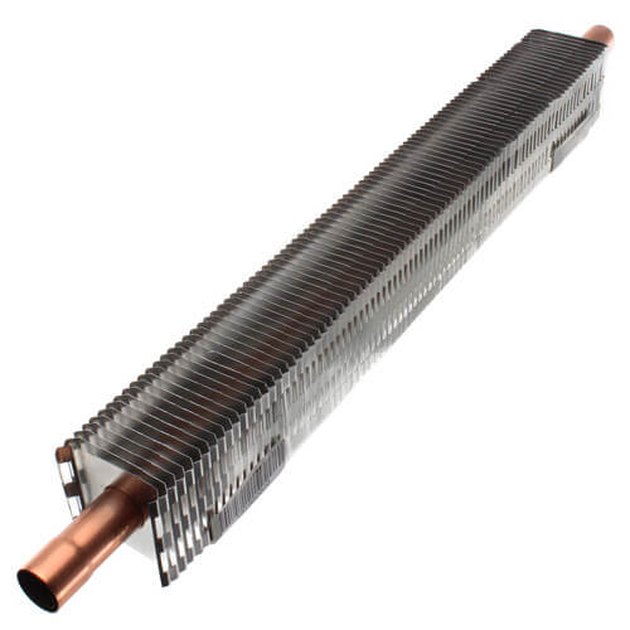 Hot-water convector.