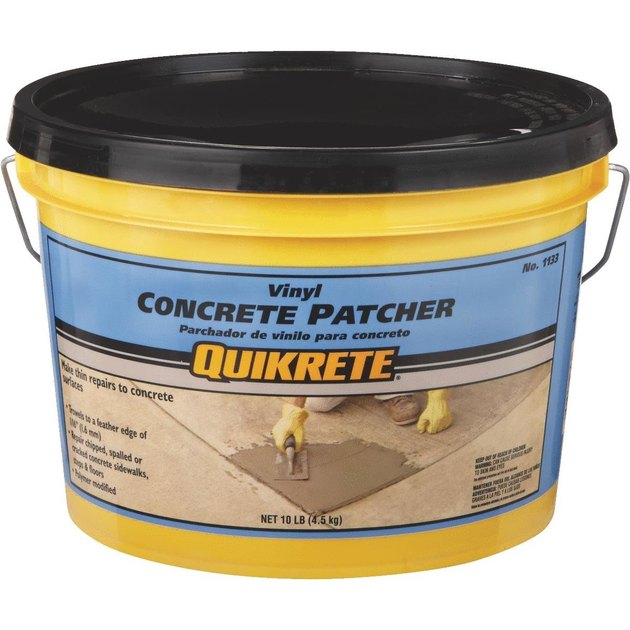 Quikrete concrete patcher