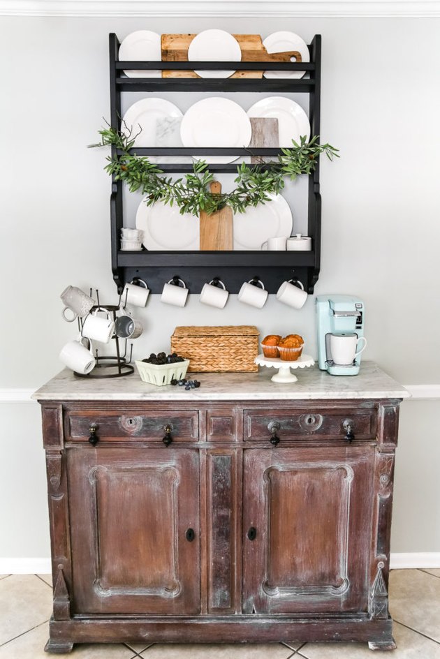 Farmhouse Coffee Bar Ideas Inspiration And Shopping Hunker