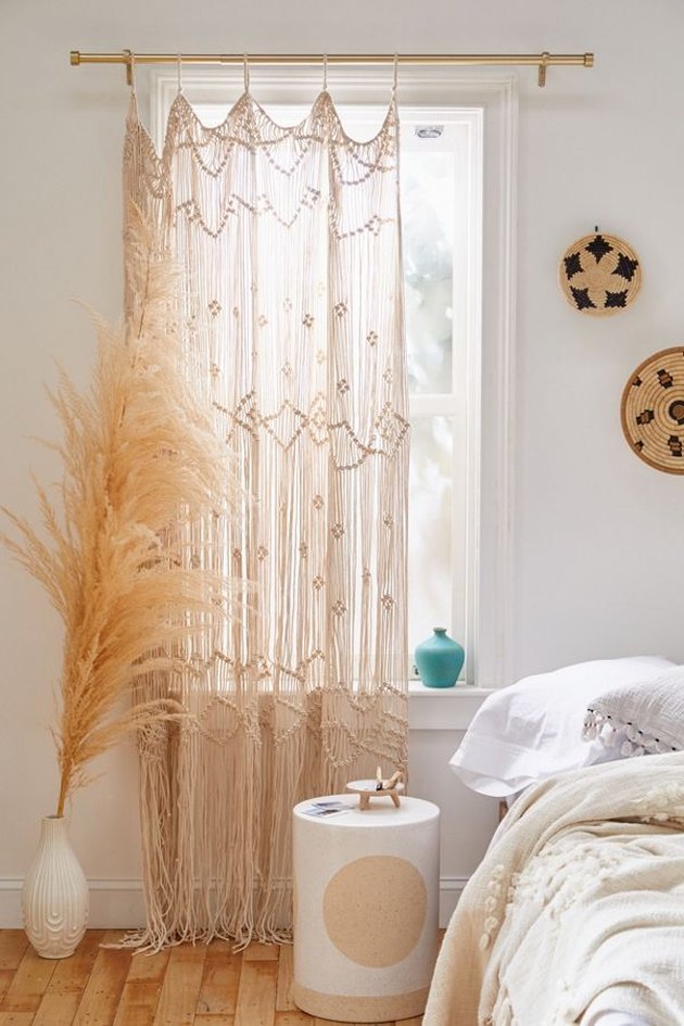 10 Boho Curtain Ideas That Will Instantly Cozy Up Your Space Hunker   E213d92a4306427ea78e0e462a30c26a 