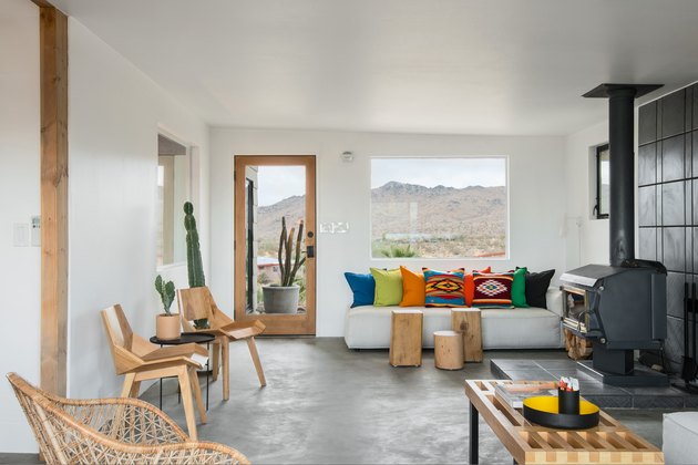 Desert Modern Living Room by Brandon Stanley