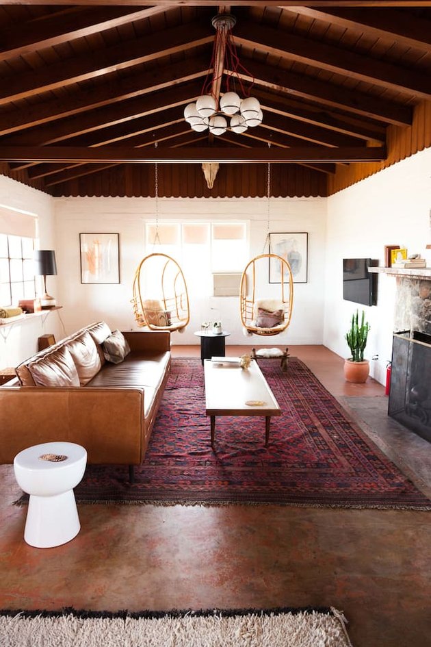 Desert Modern Living Room by The Joshua Tree House