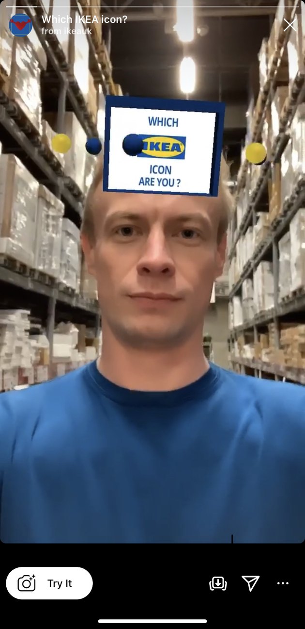 Ikea instagram filter