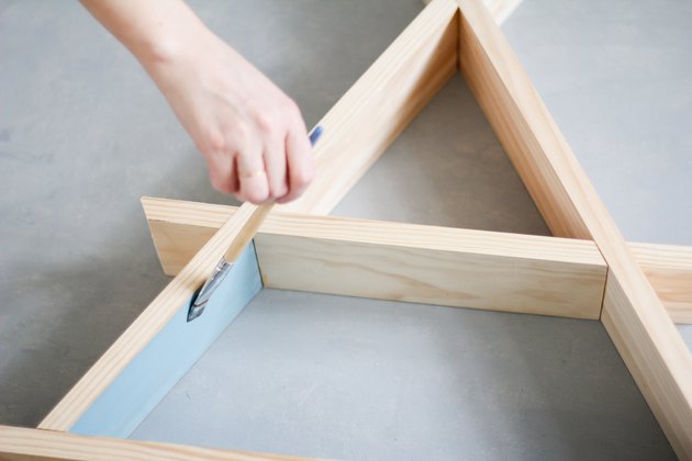 Painting the shelf