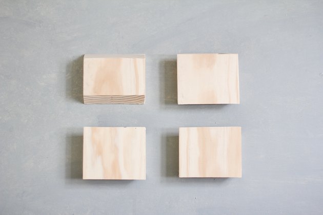 Four 3-inch boards