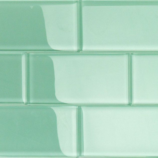 Glass wall tile.