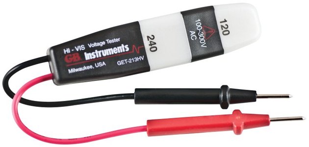 Neon circuit tester.
