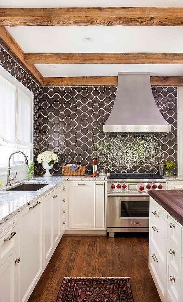 Arabesque Tile Kitchen Backsplash Ideas and Inspiration | Hunker