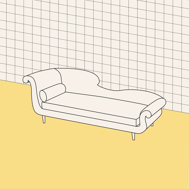 chaise longue illustration