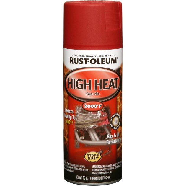 Rustoleum spray paint.