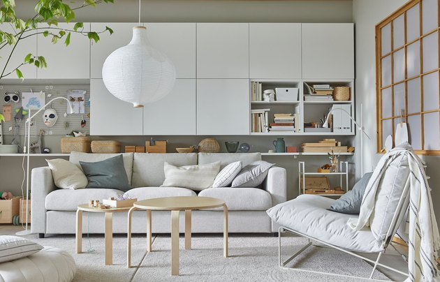 IKEA Living Room Minimalist Furniture Ideas and ... on {keyword}