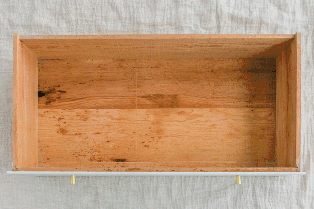 Organizing a bathroom drawer GIF