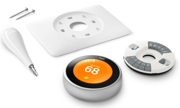 Nest thermostat kit.
