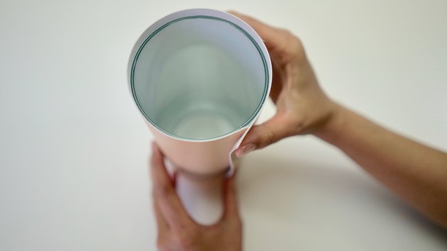 DIY Leather Vase