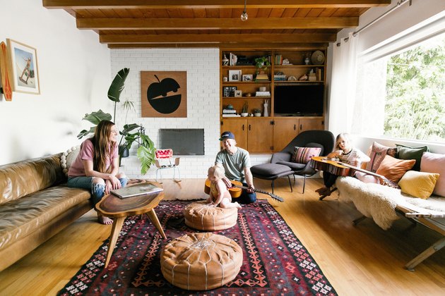 The living room