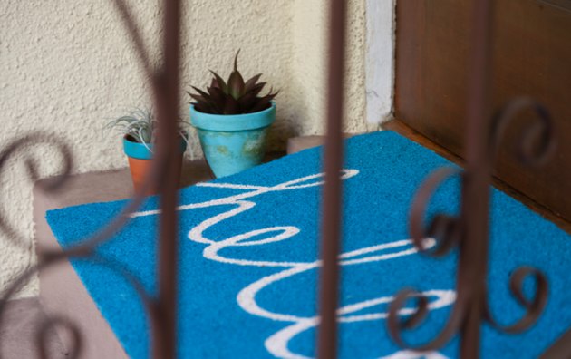 hello door mat