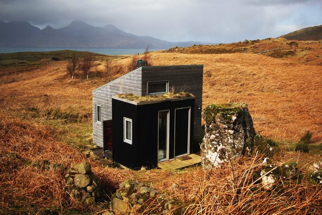 Pig Rock Bothy and Inshriach Bothy are two of the handcrafted structures that inspire artists who use them as residency spaces.