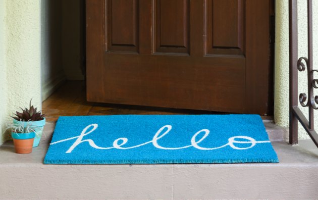 hello door mat