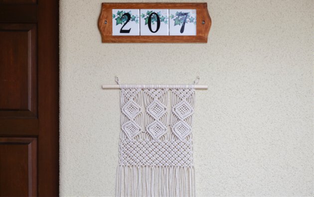 macrame wall hanging