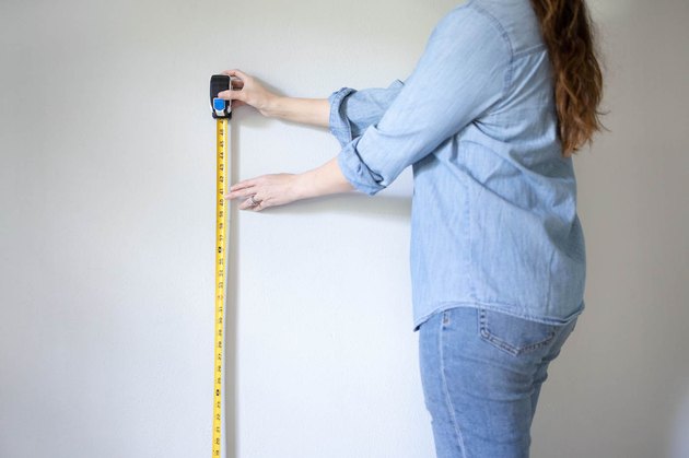 using tape measure